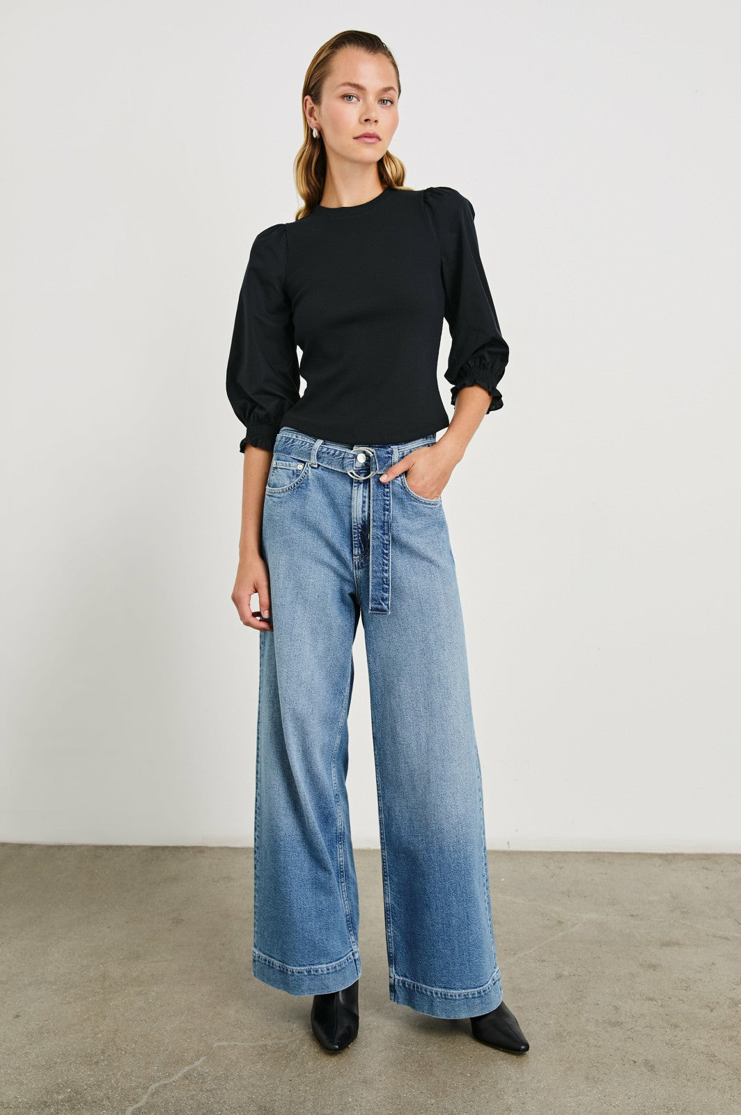 LANDYN TOP - BLACK| Rails on sale