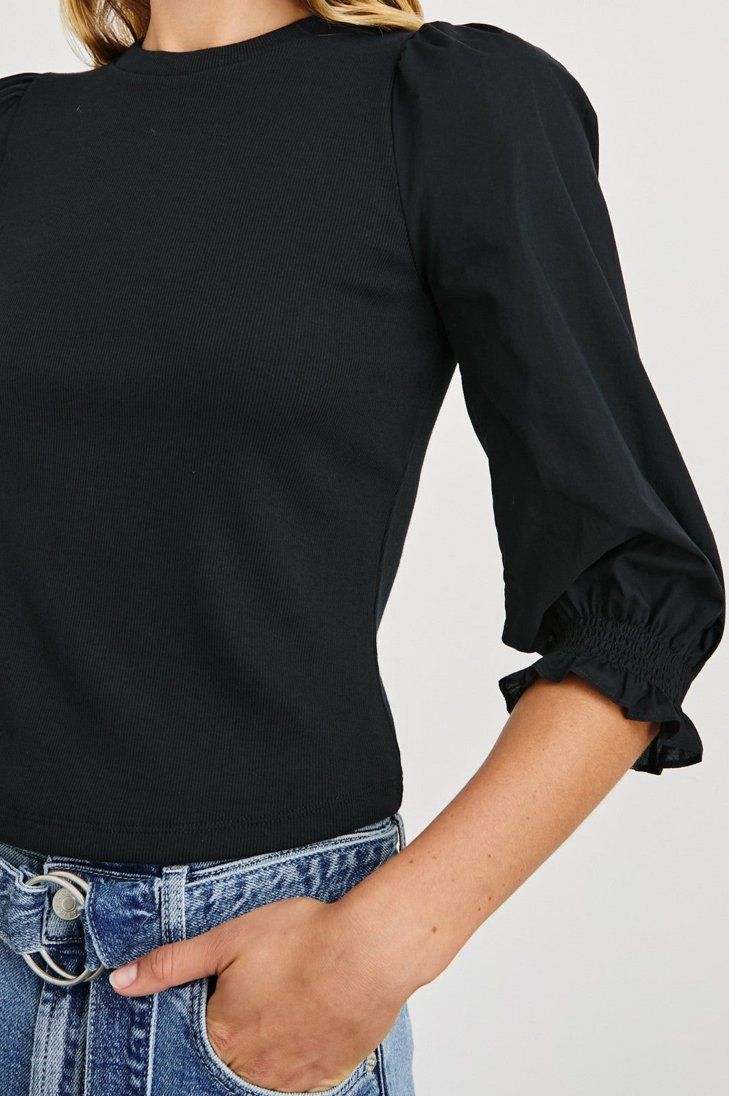 LANDYN TOP - BLACK| Rails on sale