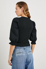 LANDYN TOP - BLACK| Rails on sale
