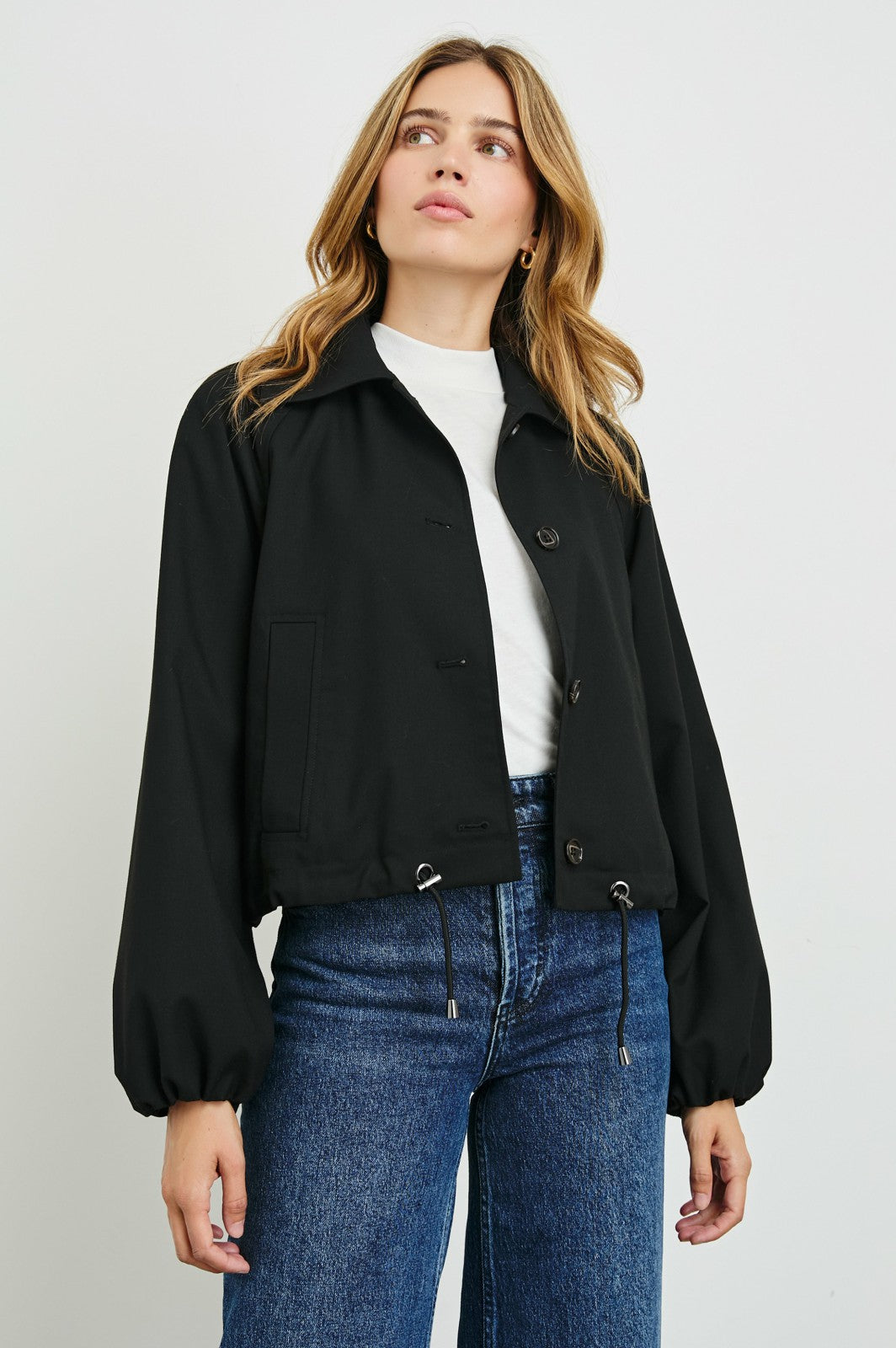 NORTH JACKET - BLACK TWILL| Rails online