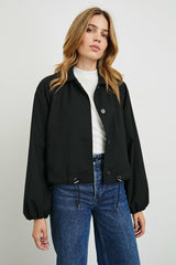 NORTH JACKET - BLACK TWILL| Rails online