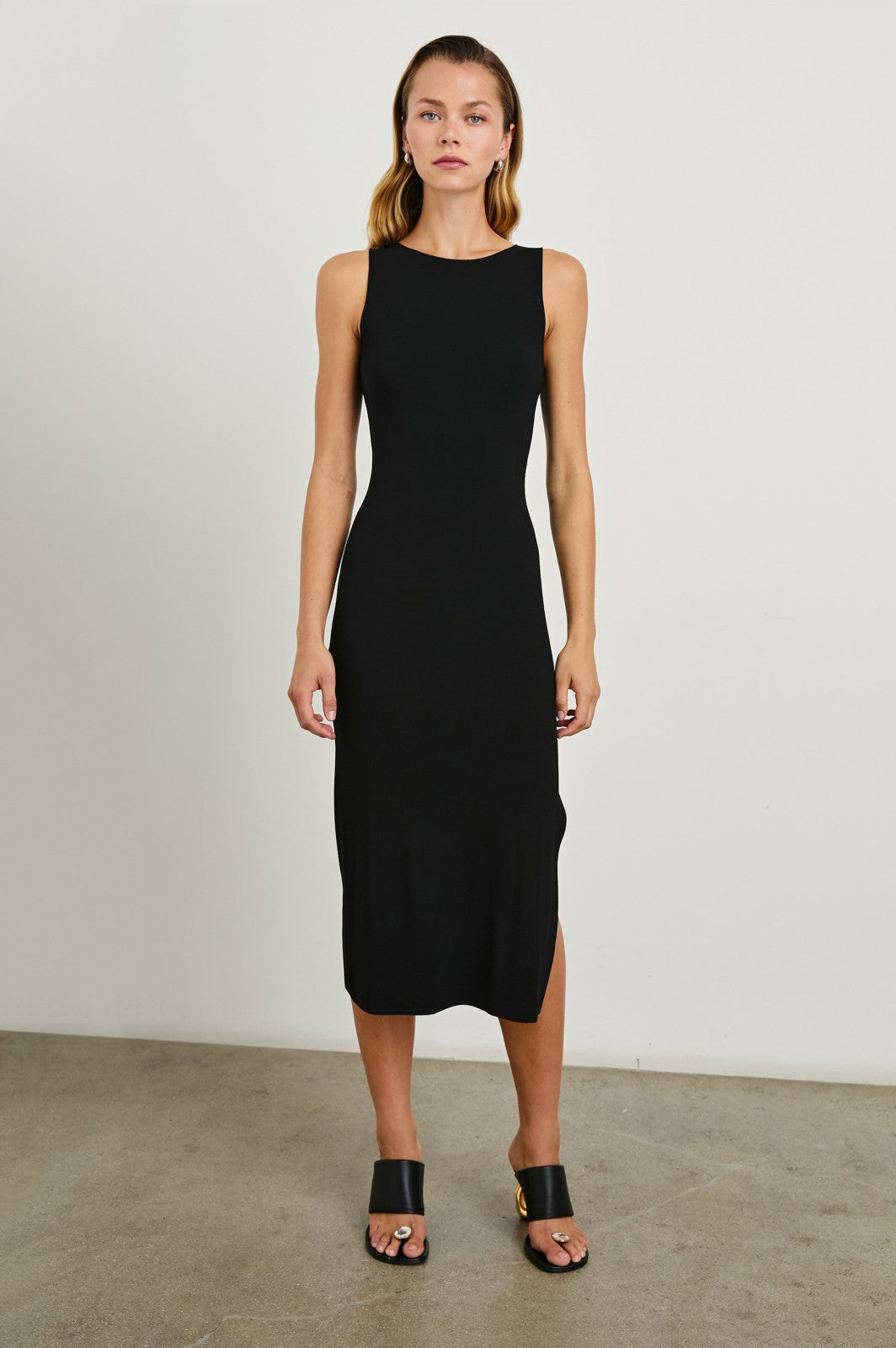 ALORA DRESS - BLACK| Rails online