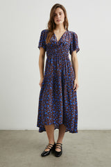 ADELAIDE DRESS - RUSSET CAMELLIA| Rails outlet