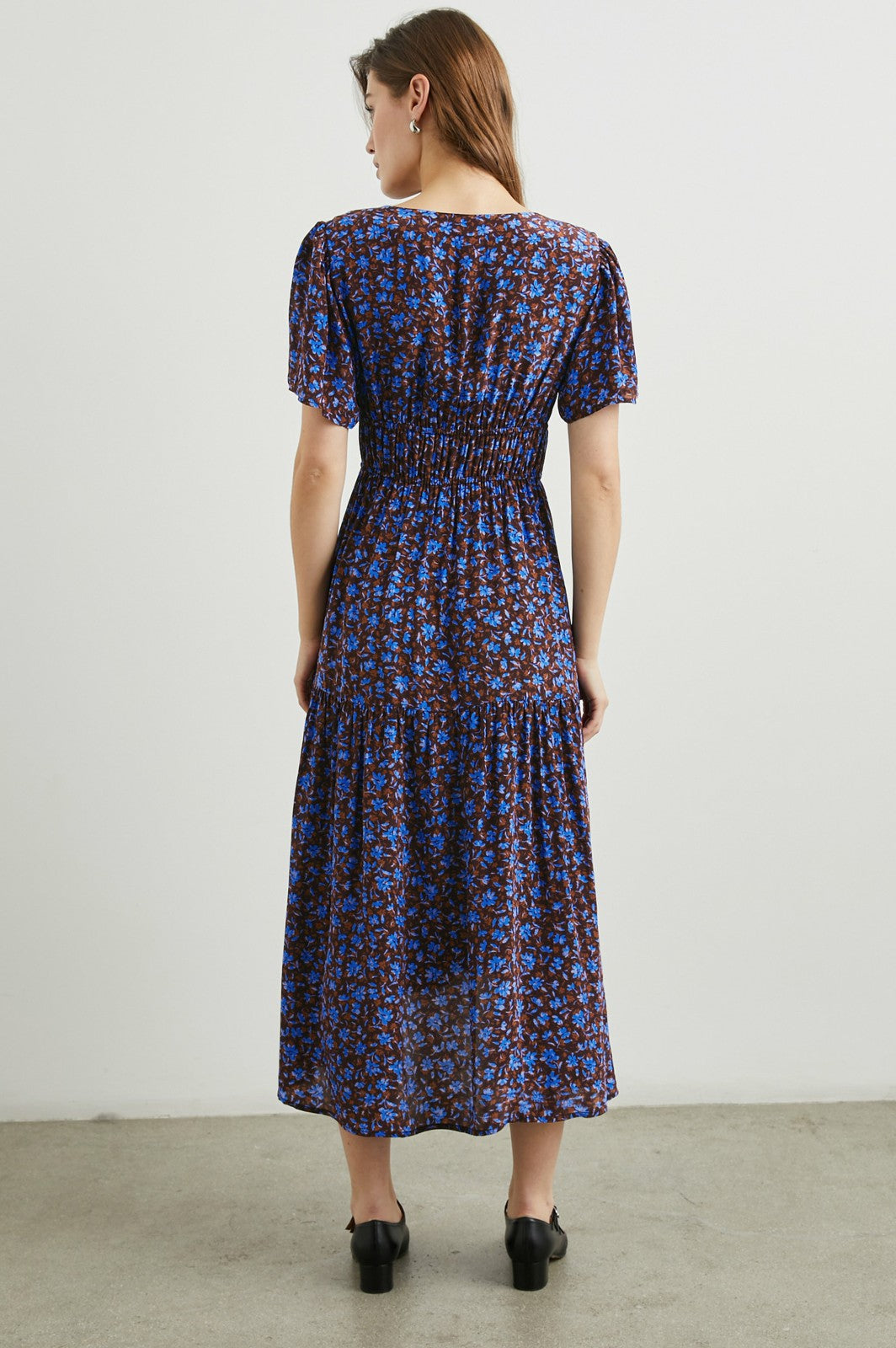 ADELAIDE DRESS - RUSSET CAMELLIA| Rails outlet