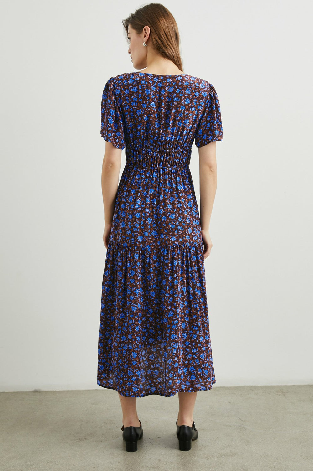 ADELAIDE DRESS - RUSSET CAMELLIA| Rails outlet