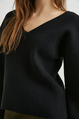 ALONDRA SWEATER - BLACK| Rails discount
