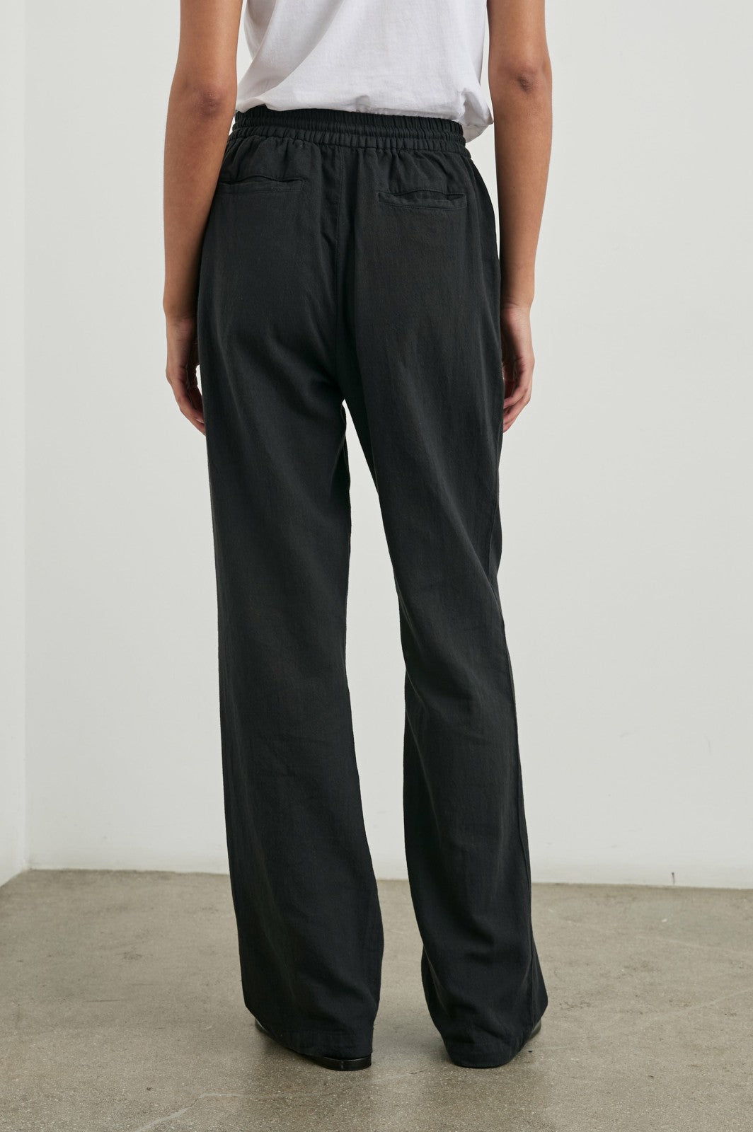 BROOKLYN PANT - WASHED BLACK| Rails online
