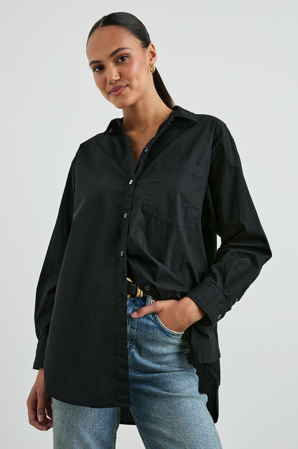 ELSA SHIRT - BLACK| Rails sale