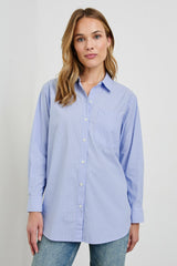 ELSA SHIRT - OXFORD WHITE STRIPE| Rails outlet