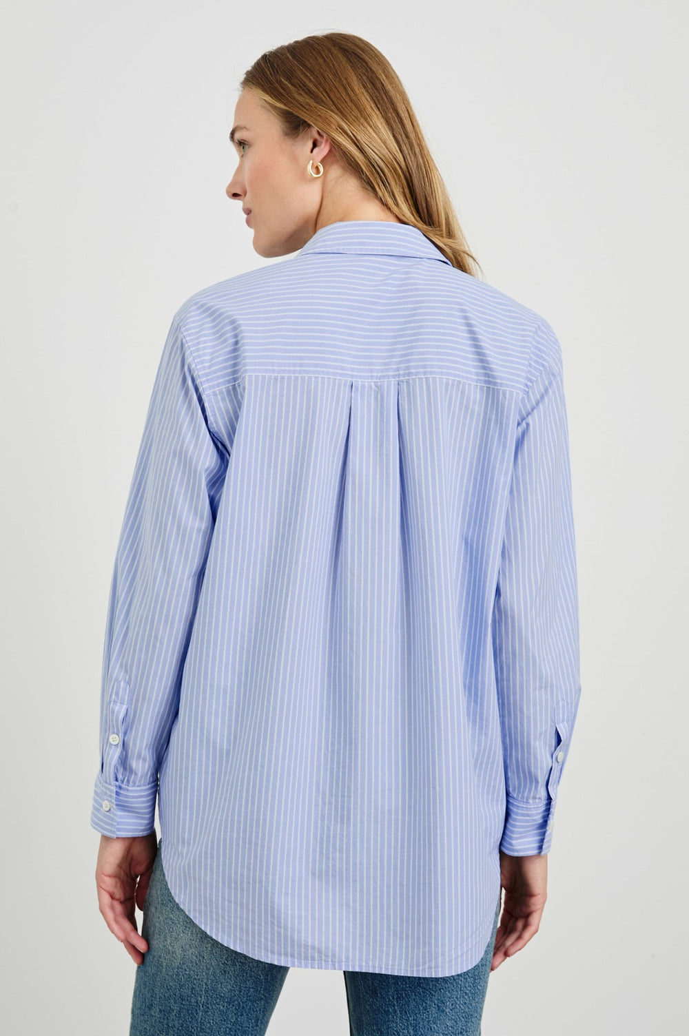 ELSA SHIRT - OXFORD WHITE STRIPE| Rails outlet