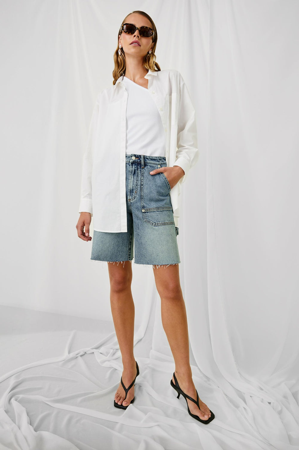 ELSA SHIRT - WHITE| Rails US
