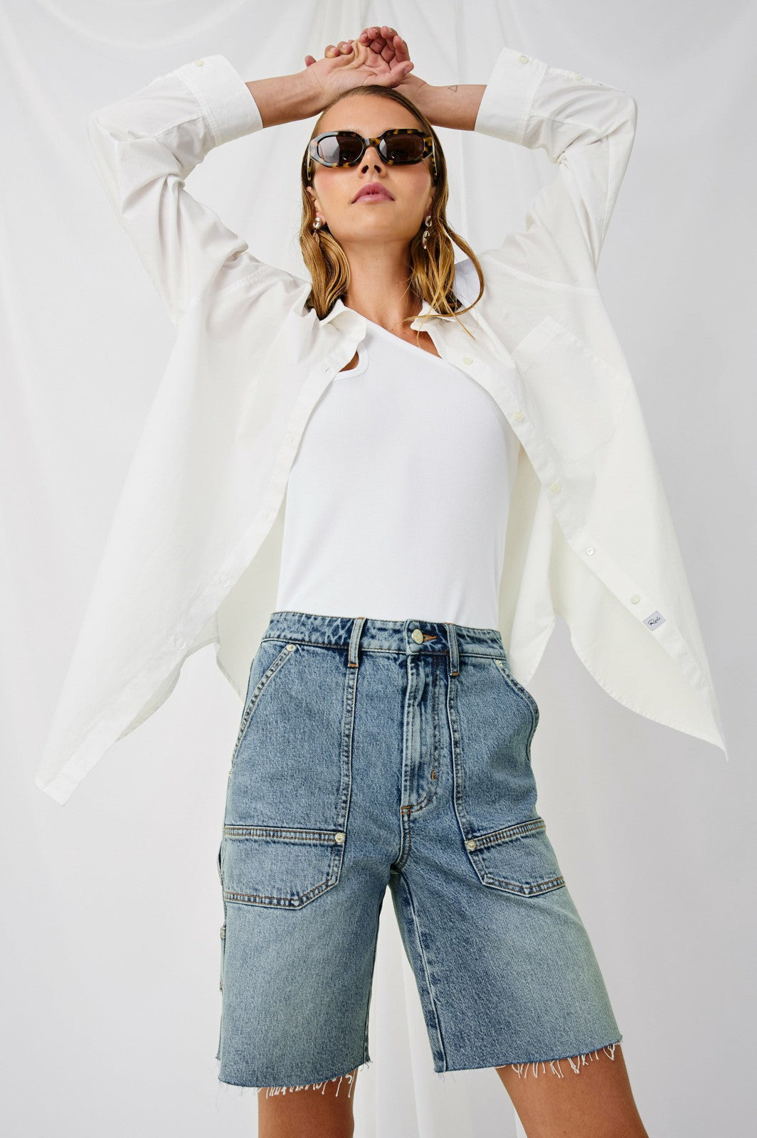 ELSA SHIRT - WHITE| Rails US