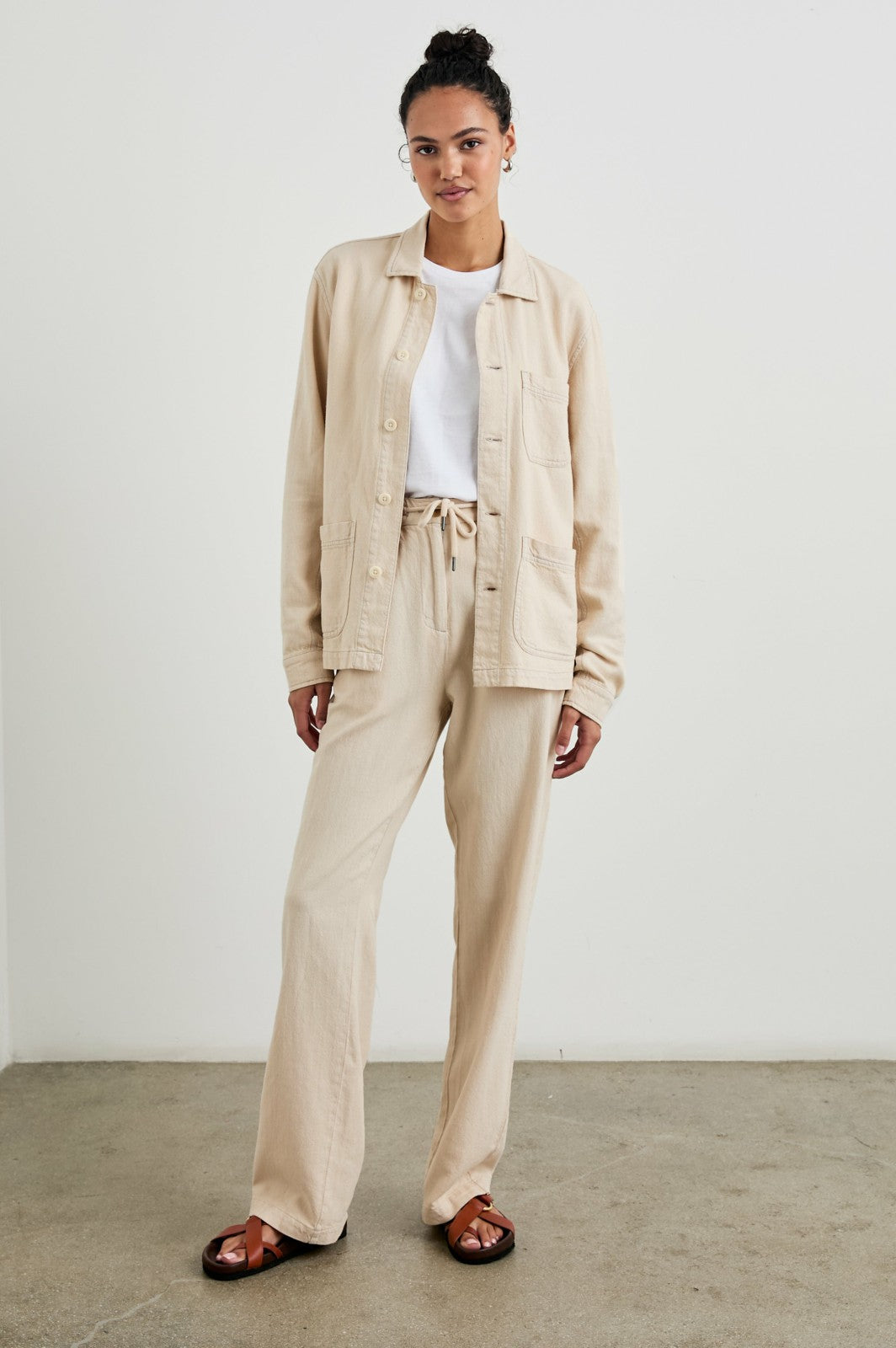 GWEN JACKET - STONE| Rails outlet