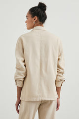 GWEN JACKET - STONE| Rails outlet