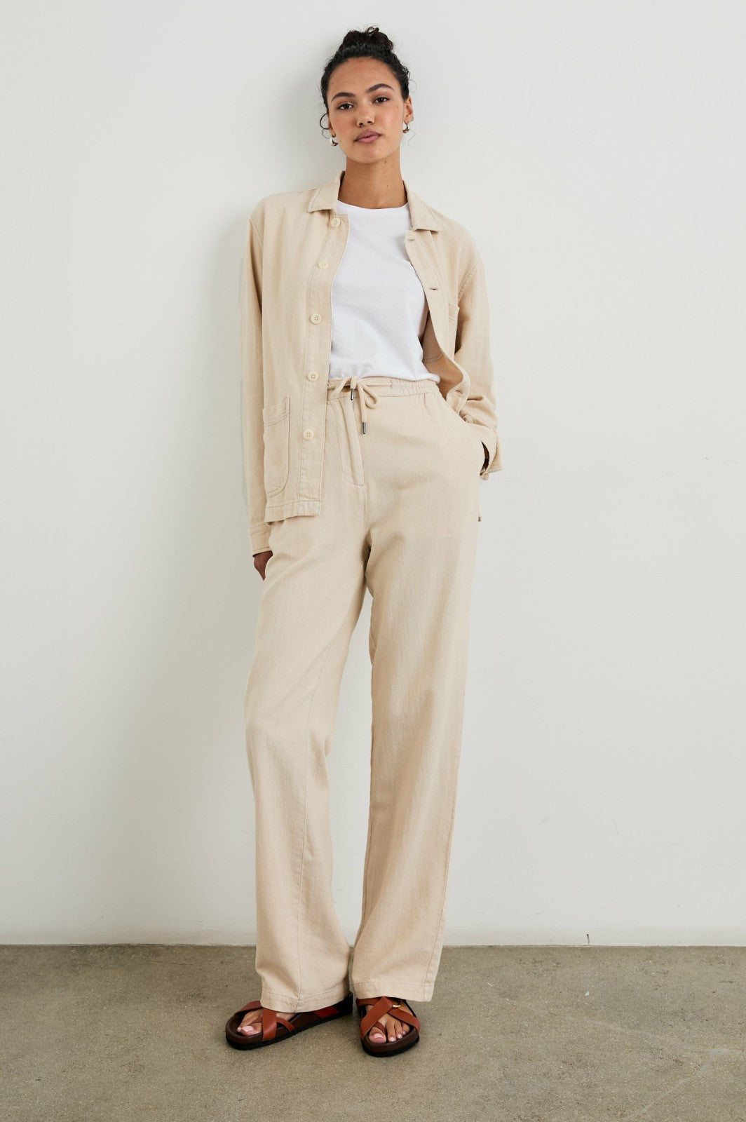 GWEN JACKET - STONE| Rails outlet