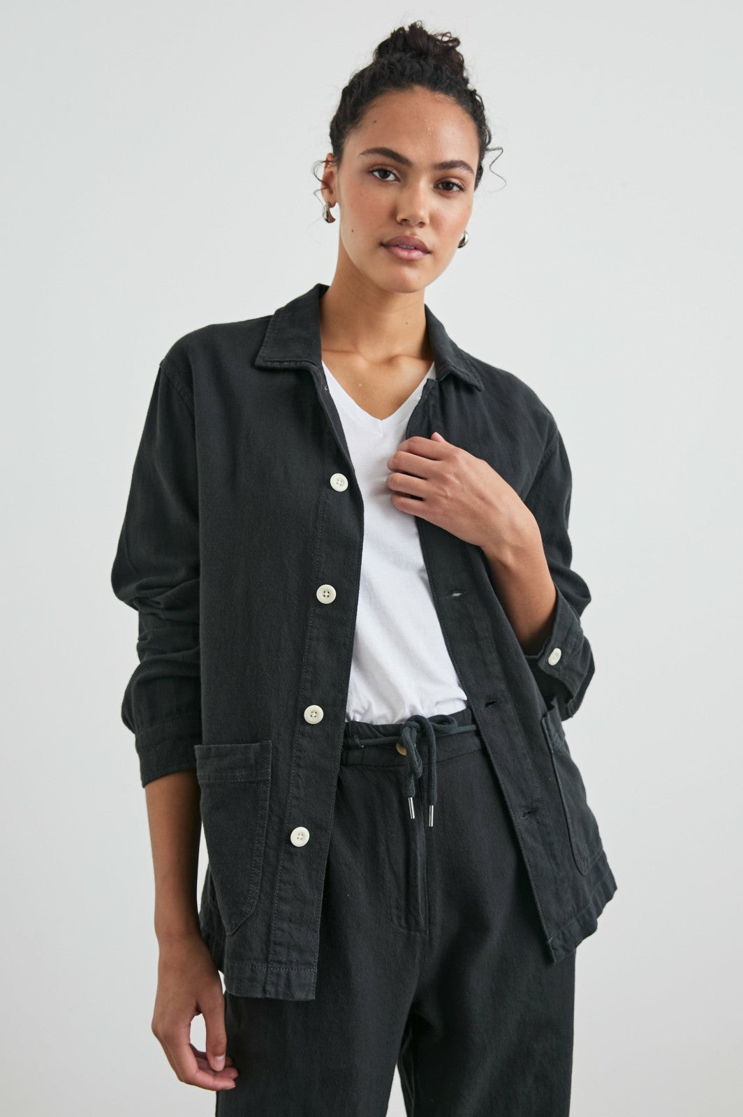 GWEN JACKET - WASHED BLACK| Rails near me