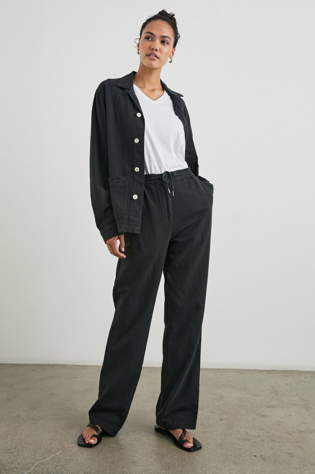 GWEN JACKET - WASHED BLACK| Rails near me