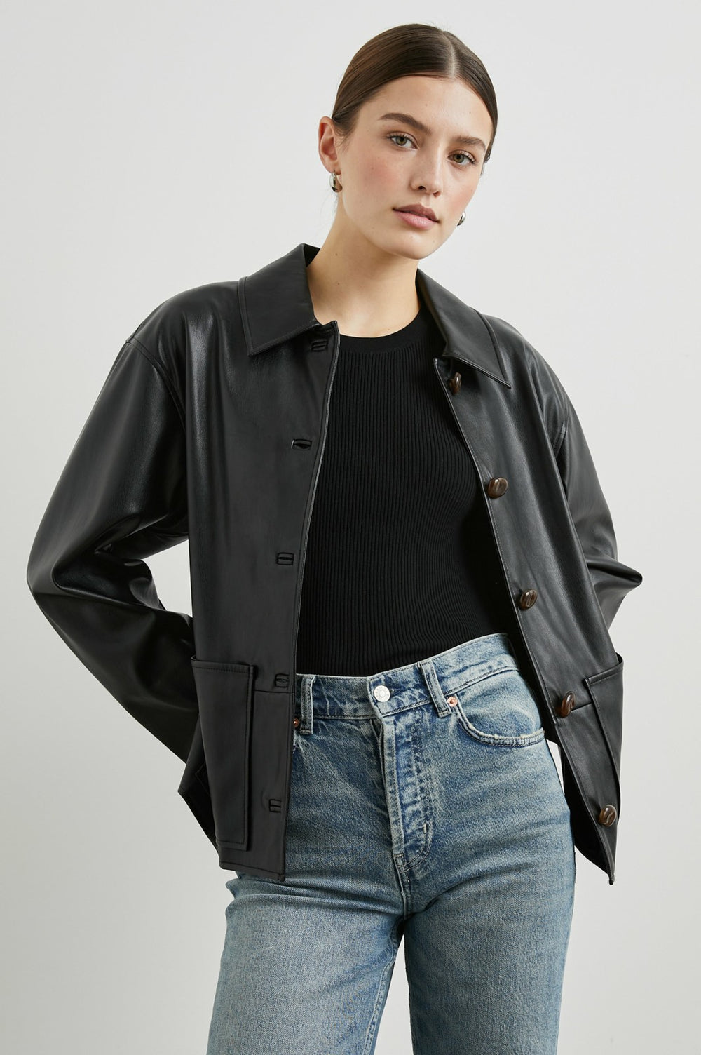 HAISLEY JACKET - BLACK| Rails for sale