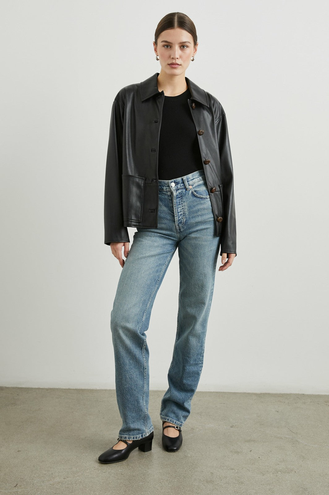 HAISLEY JACKET - BLACK| Rails for sale