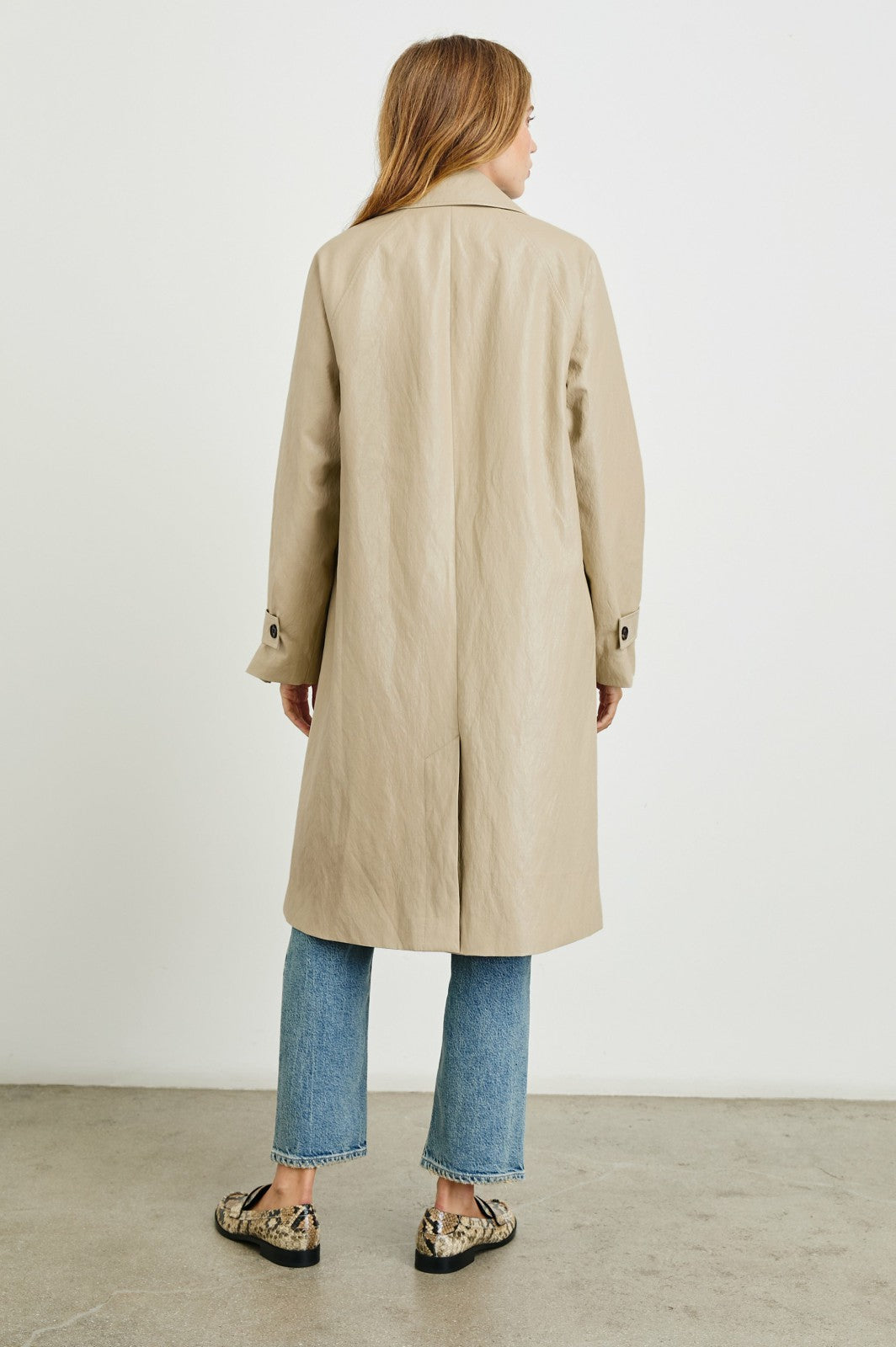 HILLS JACKET - DUNE FAUX LEATHER| Rails on sale