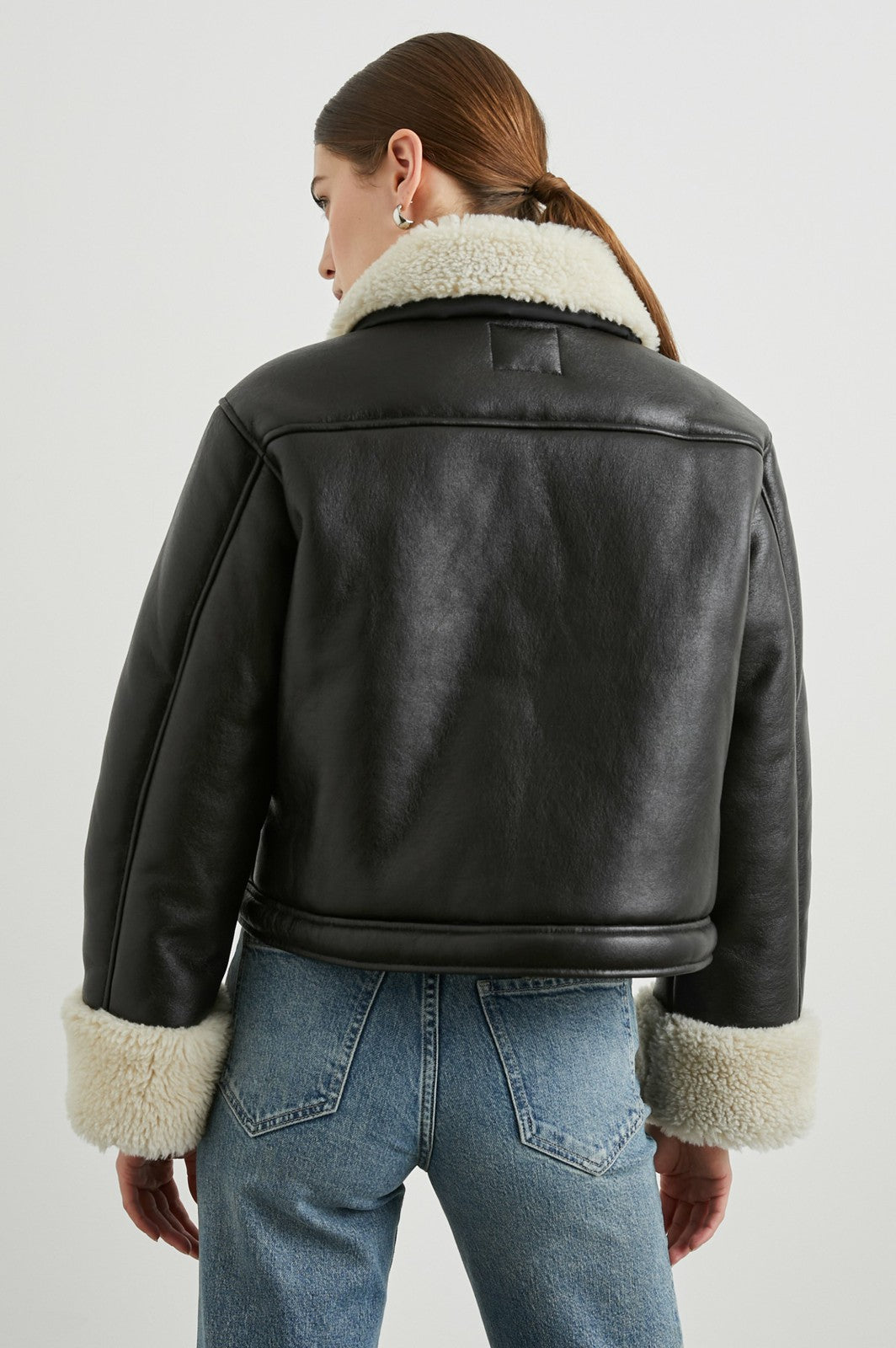IMANI JACKET - BLACK IVORY| Rails sale
