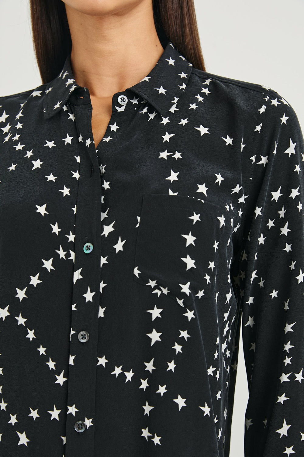 KATE SHIRT - BLACK STAR CHAIN| Rails discount