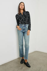 KATE SHIRT - BLACK STAR CHAIN| Rails discount