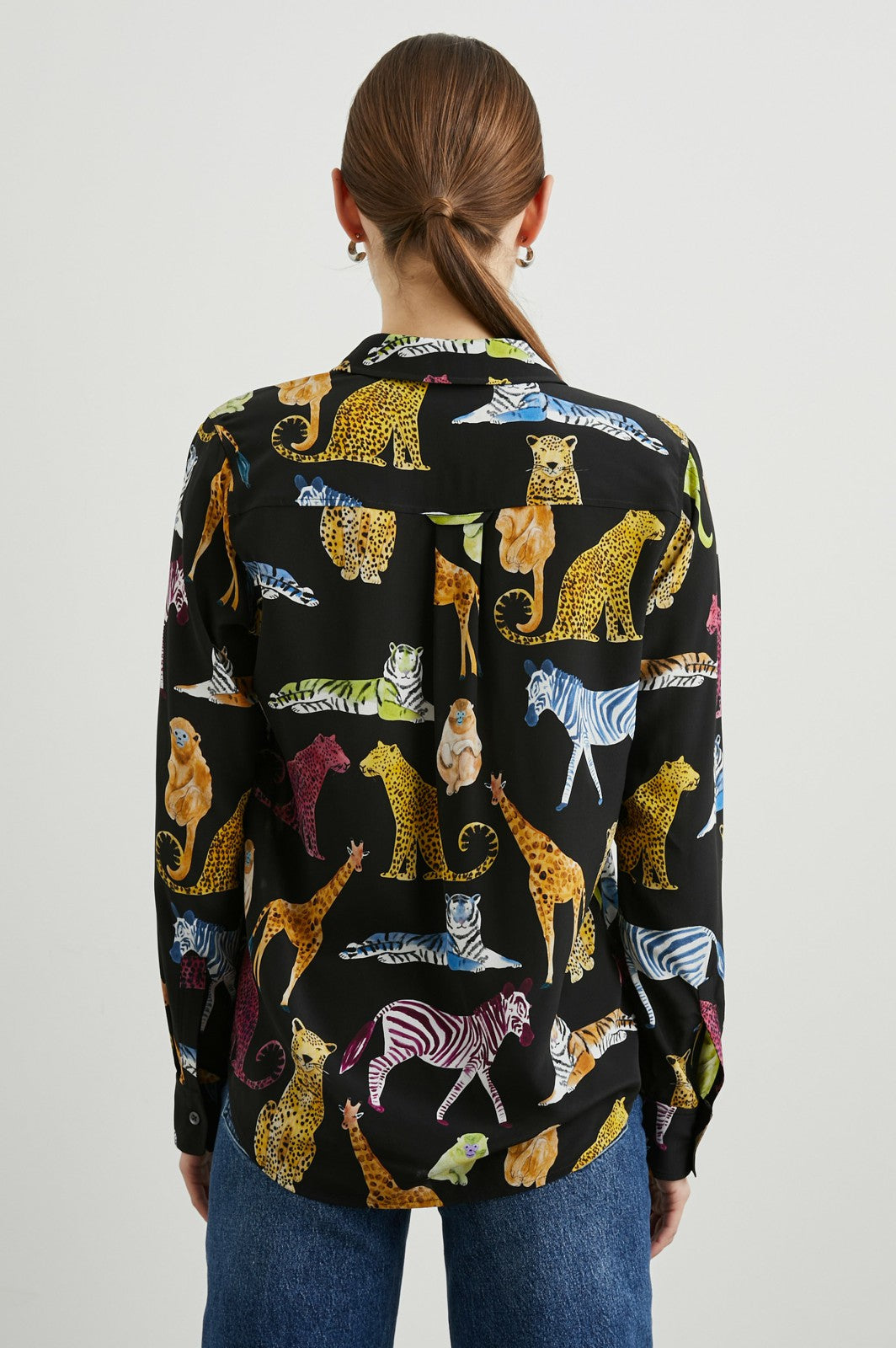 KATE SHIRT - ILLUSTRATED ANIMALS| Rails discount