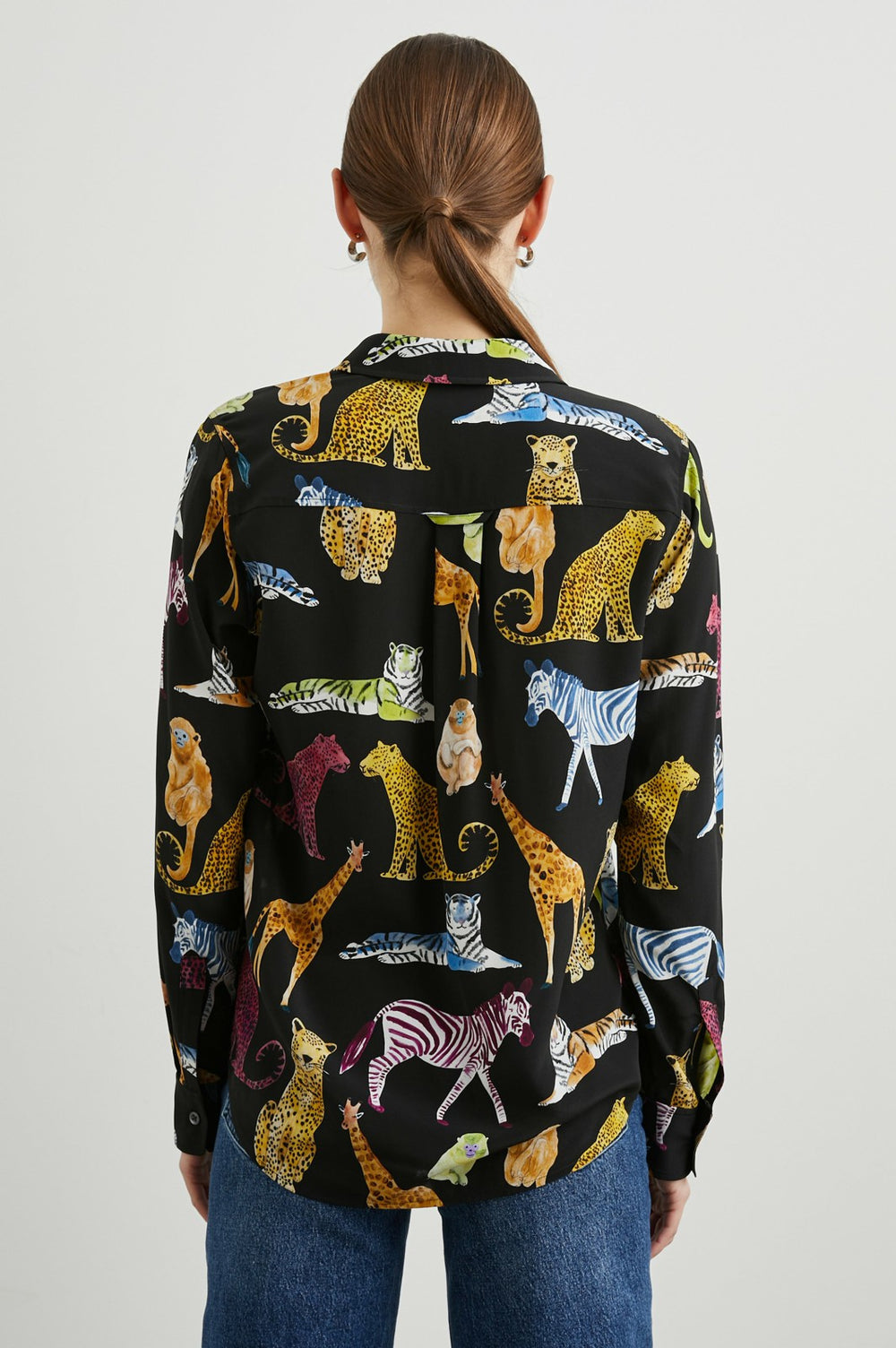 KATE SHIRT - ILLUSTRATED ANIMALS| Rails discount