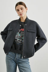 KINSLEY JACKET- CHARCOAL| Rails outlet