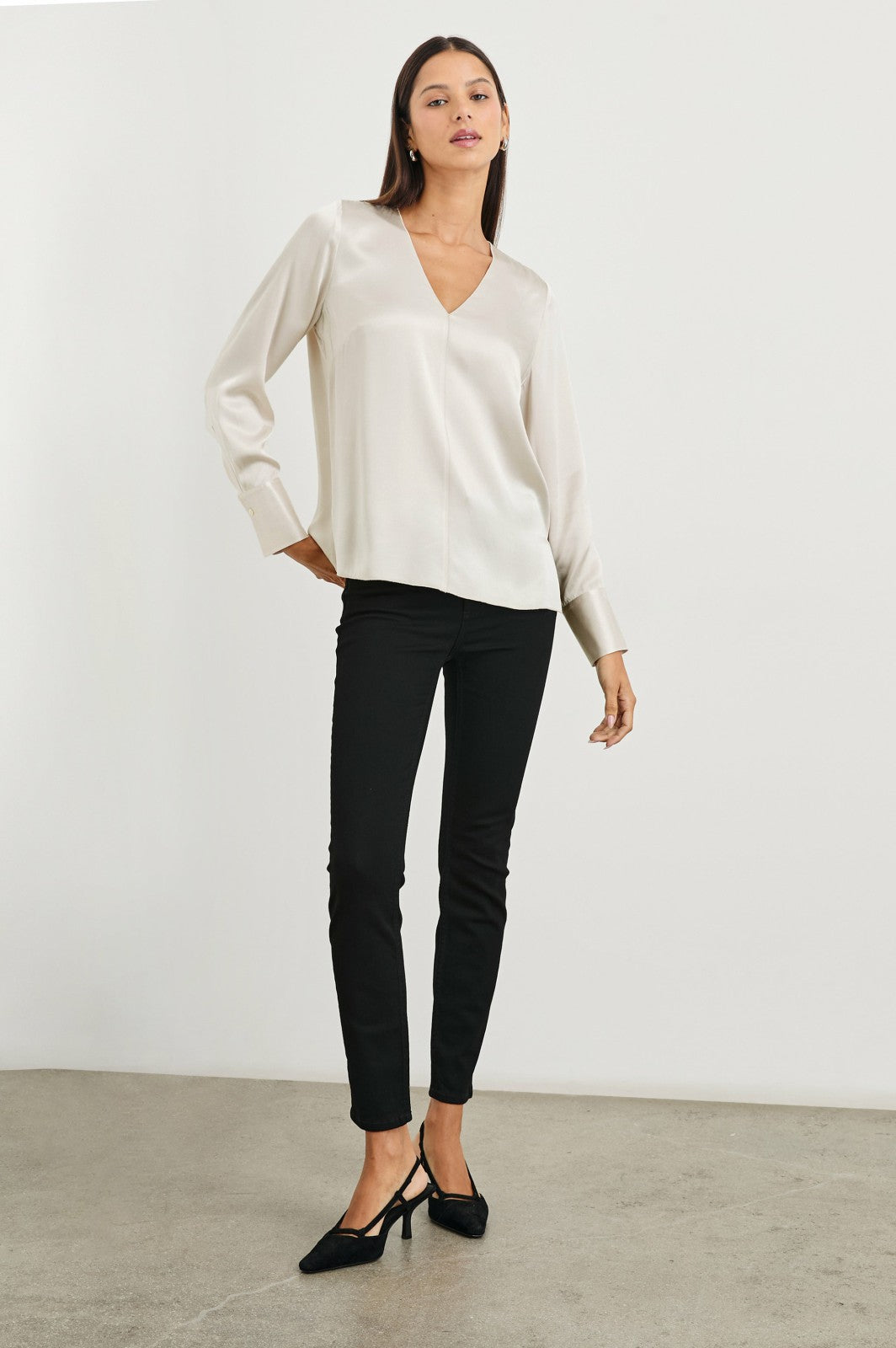 LILIANA TOP - IVORY| Rails online
