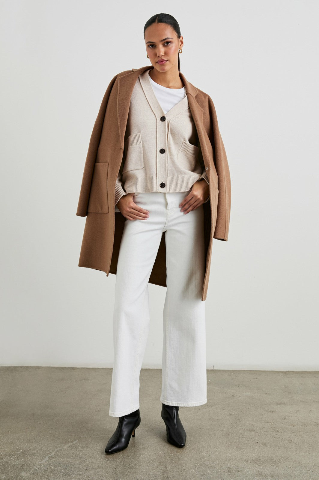 LINDI CARDIGAN - OATMEAL| Rails on sale