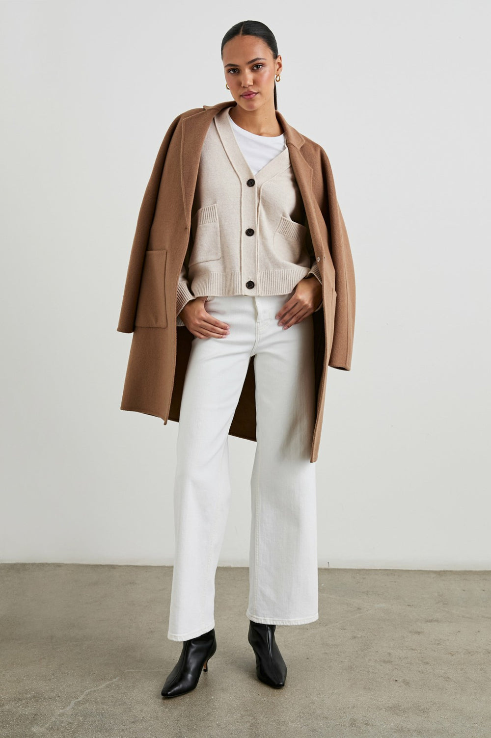 LINDI CARDIGAN - OATMEAL| Rails on sale