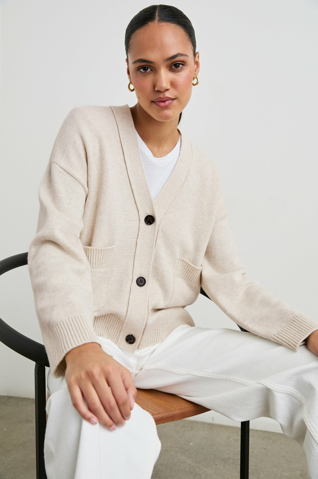 LINDI CARDIGAN - OATMEAL| Rails on sale