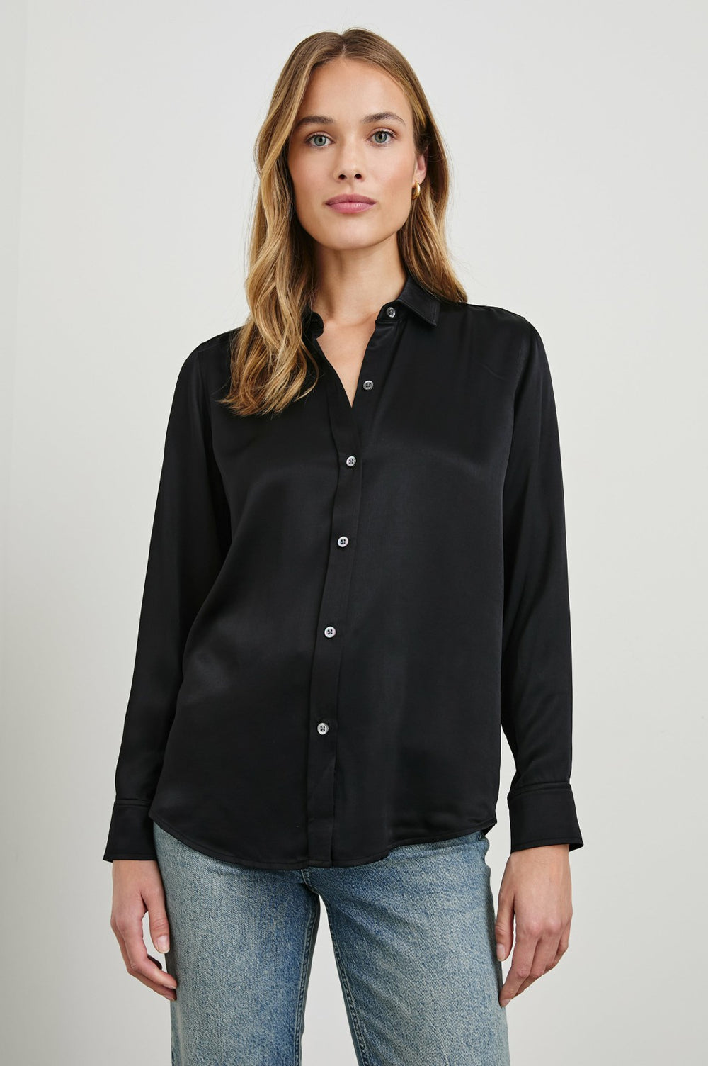 MARIA SHIRT - BLACK| Rails for sale