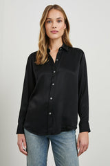 MARIA SHIRT - BLACK| Rails for sale
