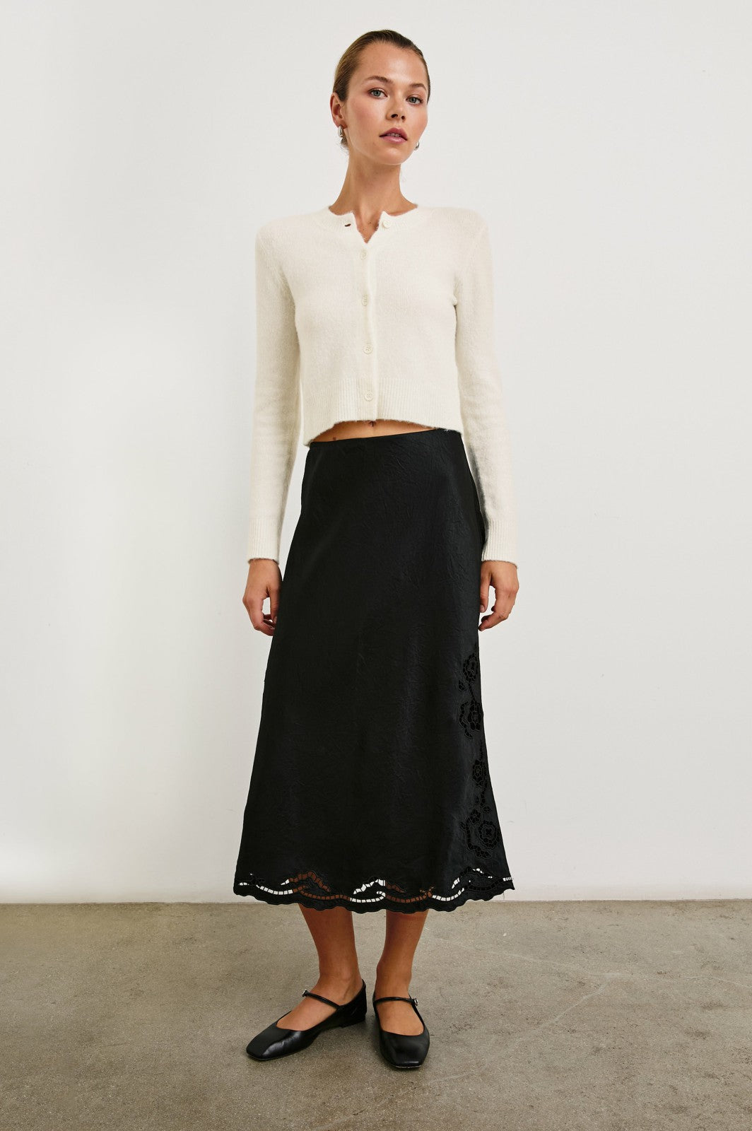 MATILDA CARDIGAN - IVORY| Rails sale