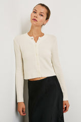 MATILDA CARDIGAN - IVORY| Rails sale