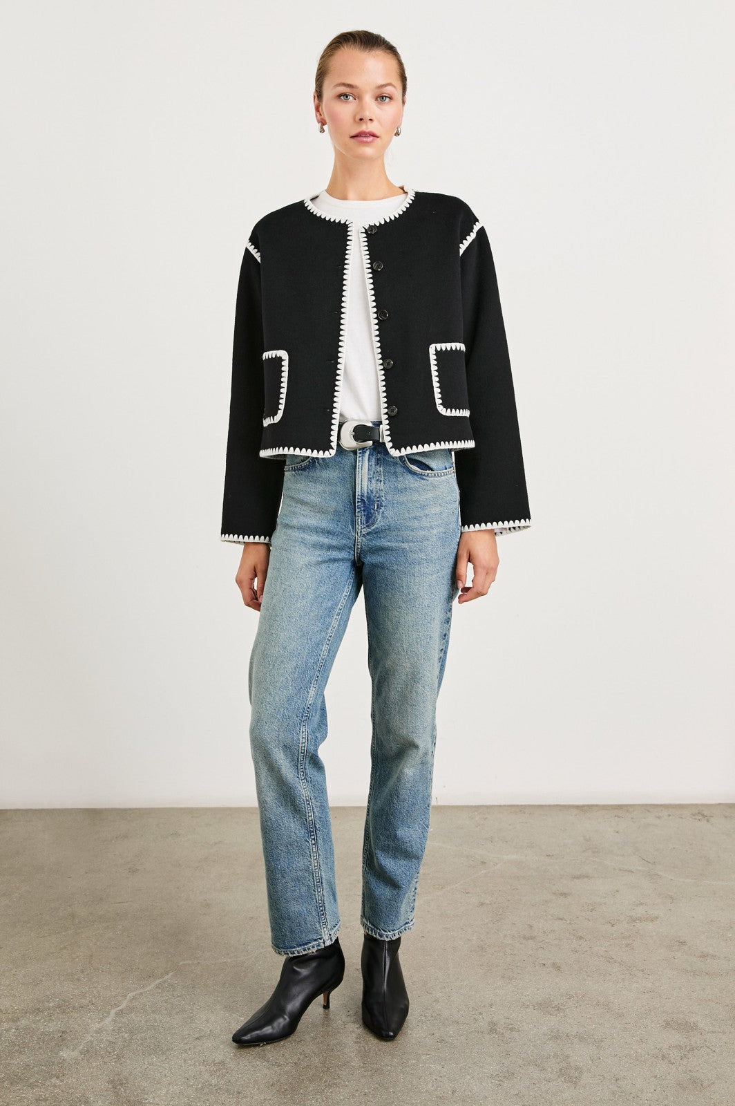 MELANIE JACKET - BLACK| Rails US