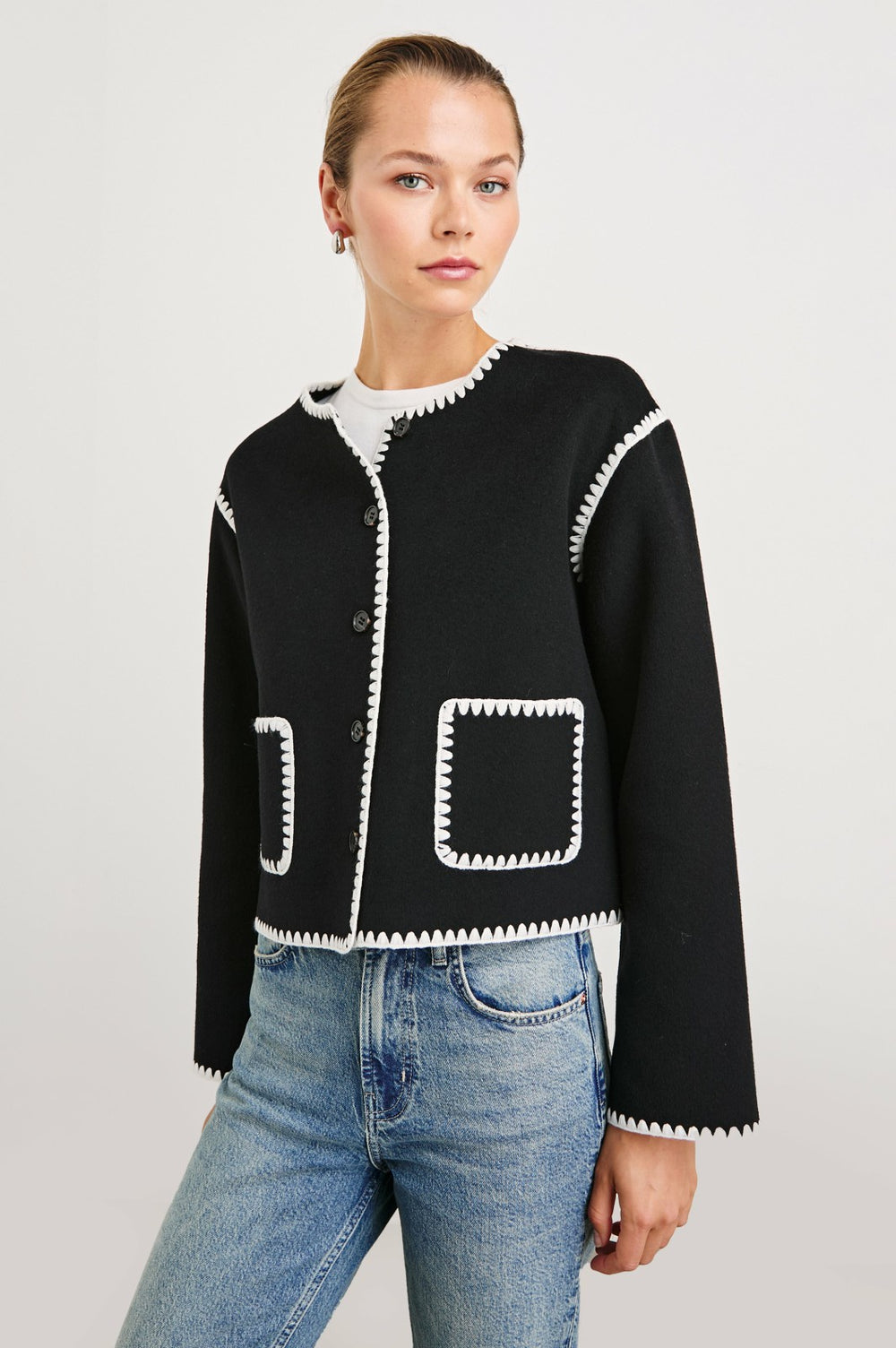 MELANIE JACKET - BLACK| Rails US