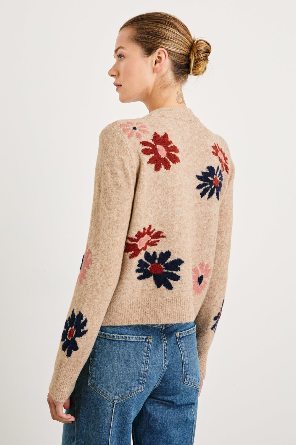 MILLIE CARDIGAN - MAUVE MEADOW| Rails outlet