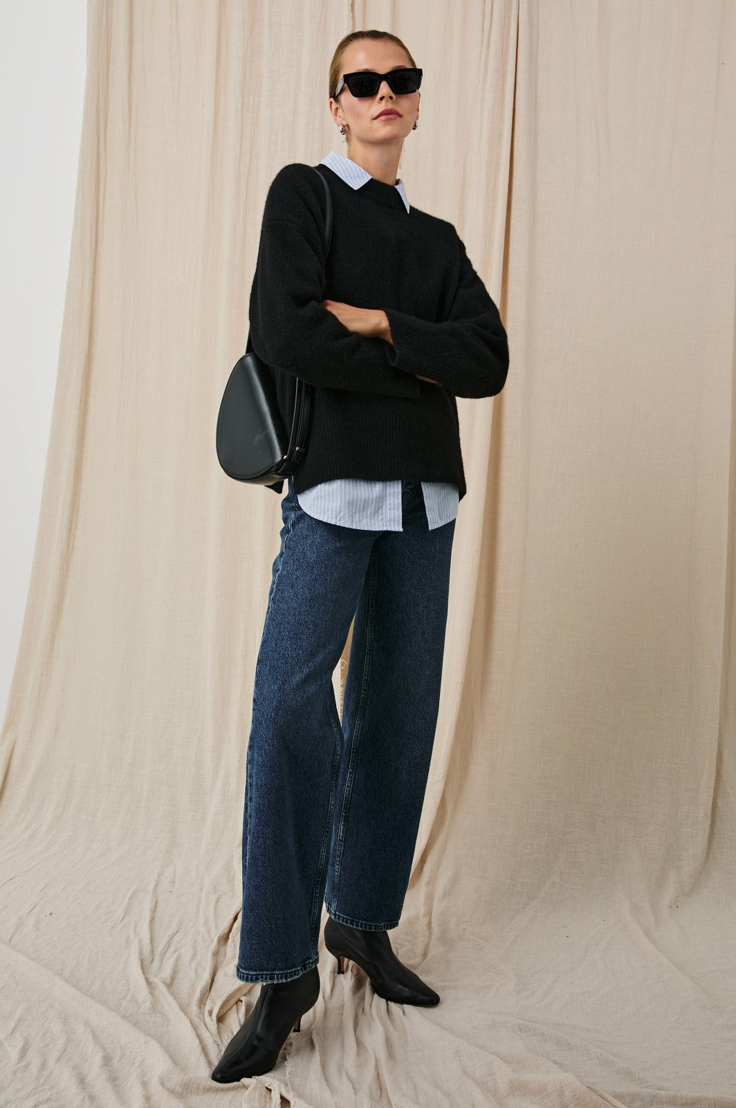 MIRANDA SWEATER - BLACK| Rails near me