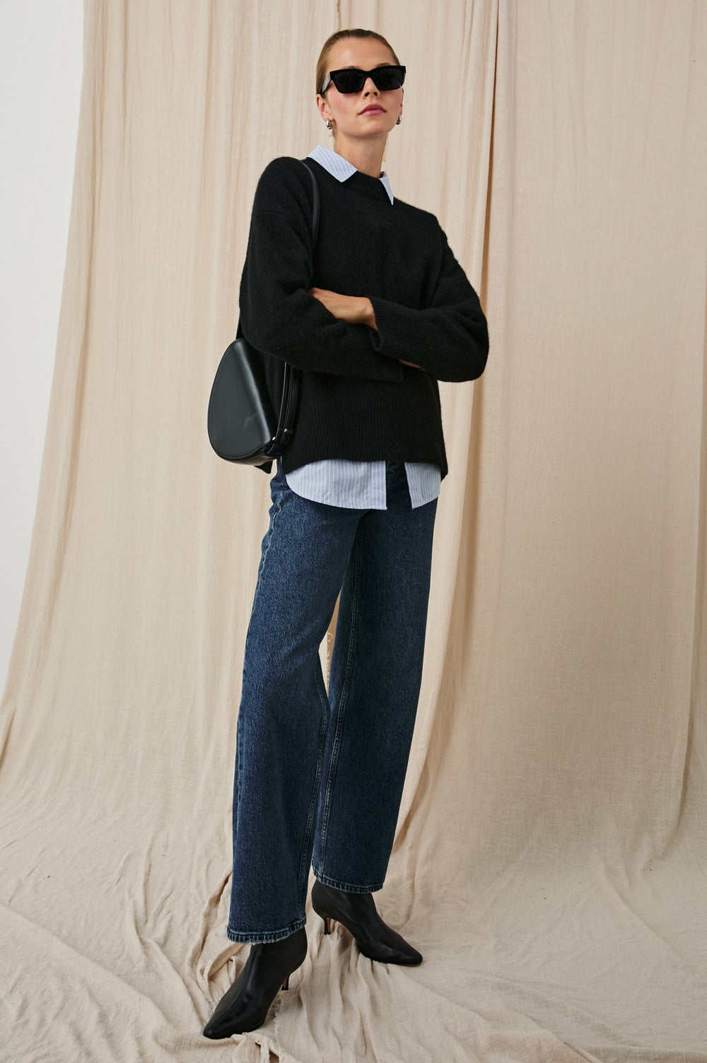 MIRANDA SWEATER - BLACK| Rails near me