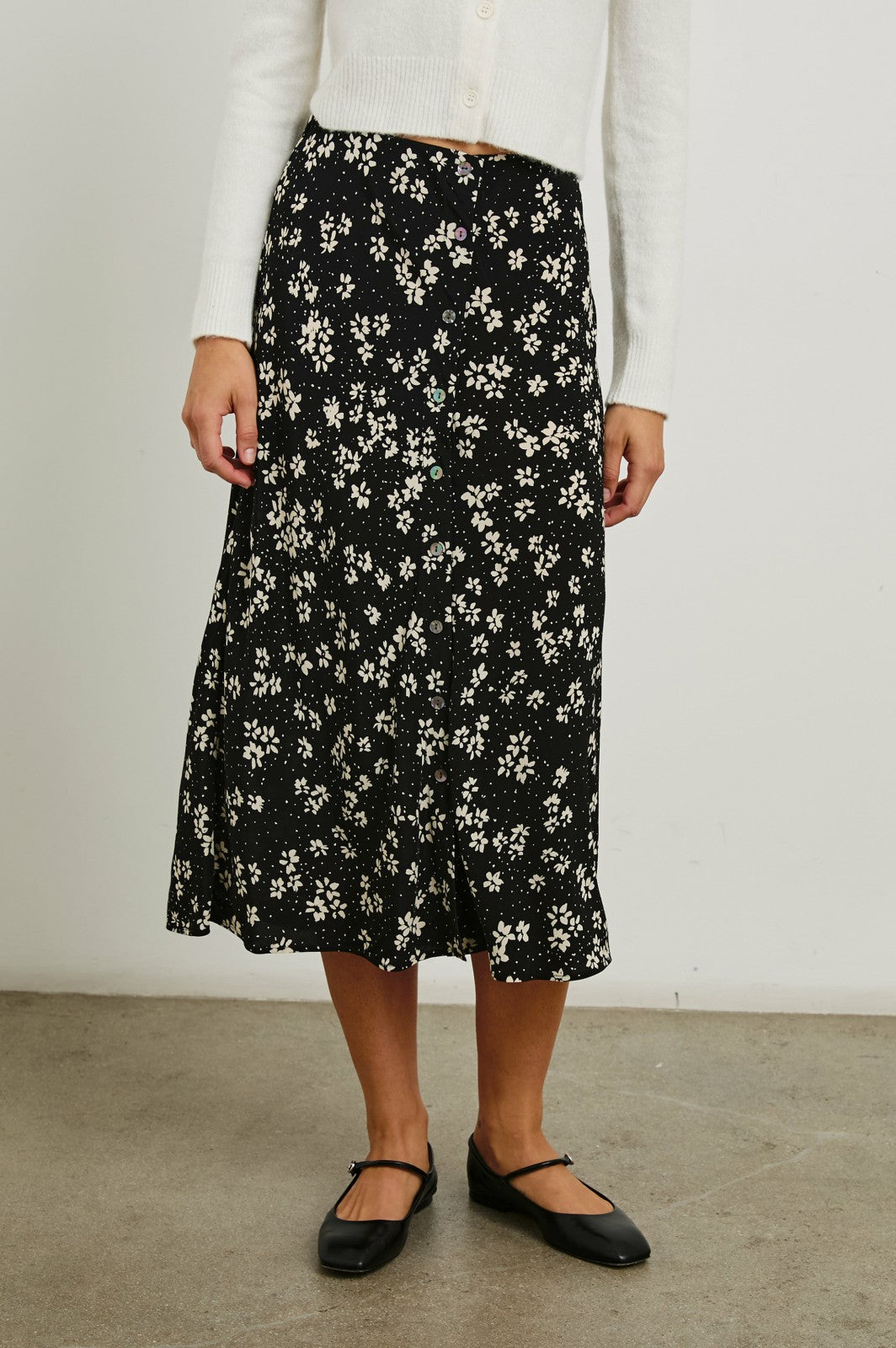 ROSETTA SKIRT - NOIR FLORAL| Rails near me