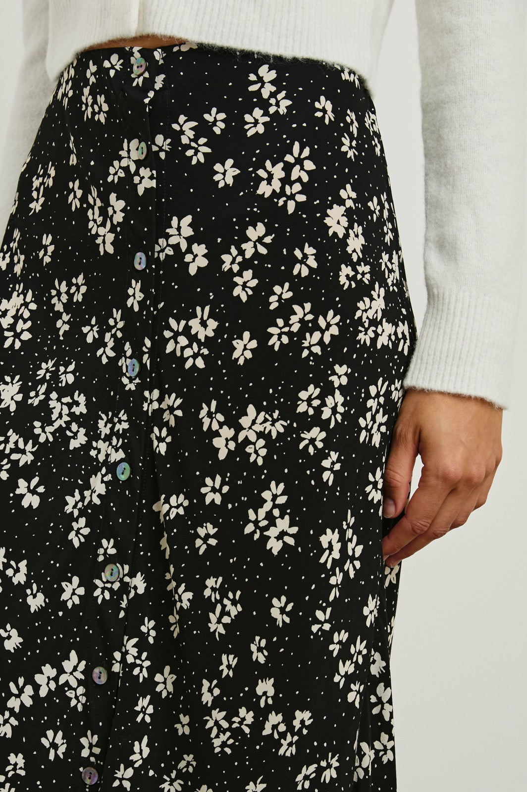 ROSETTA SKIRT - NOIR FLORAL| Rails near me