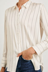 SAIGE SHIRT - BRIXTON STRIPE| Rails on sale