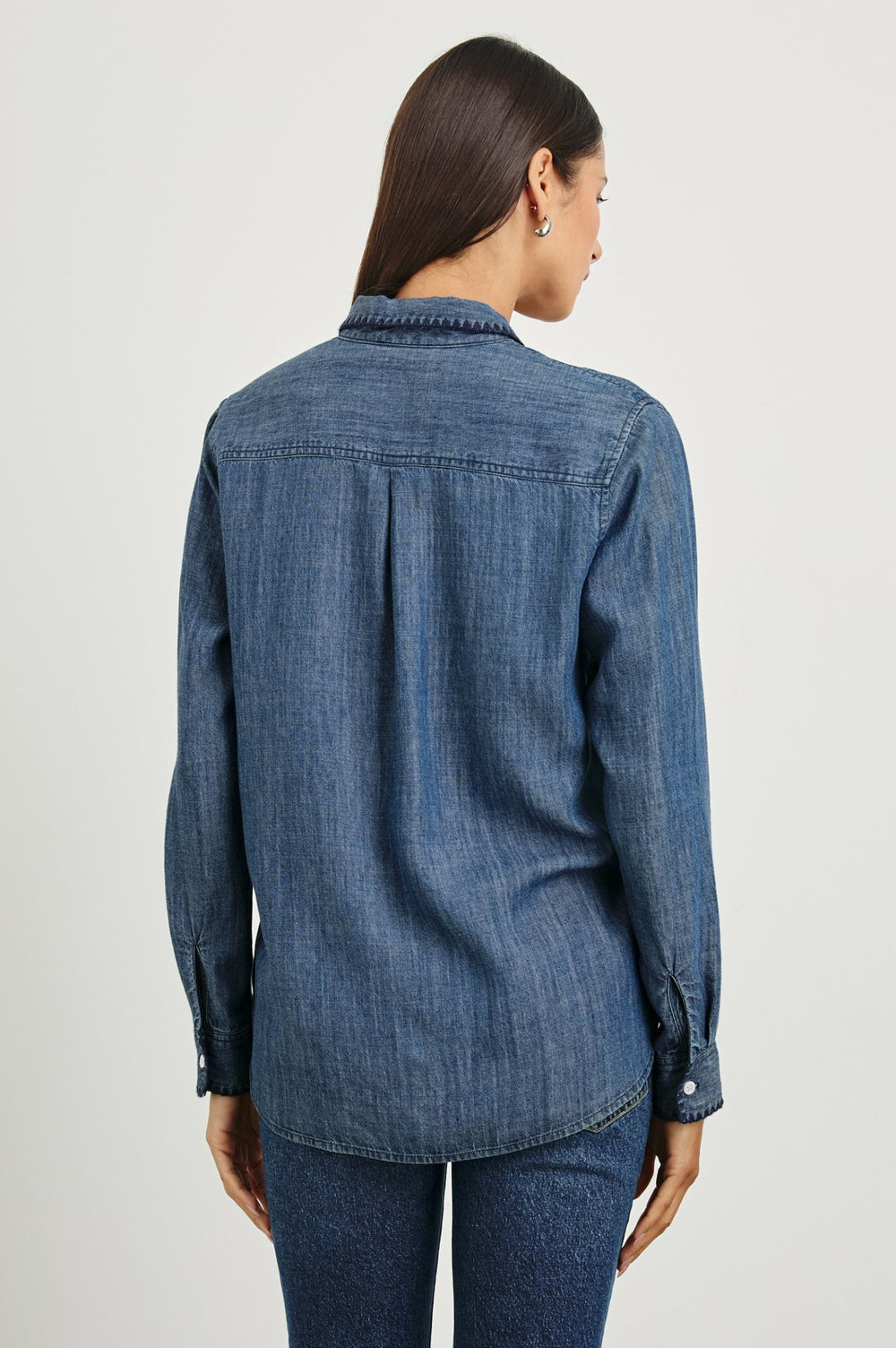 SAYA SHIRT - DARK VINTAGE WASH| Rails discount