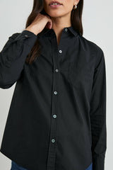 STINA SHIRT - BLACK| Rails sale