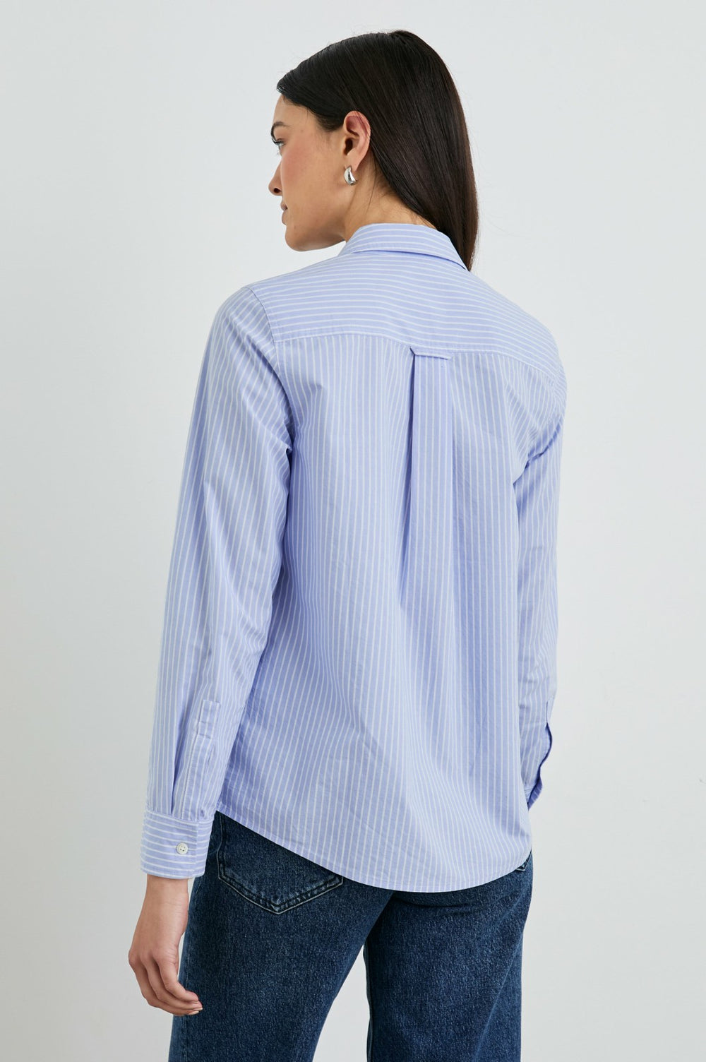 STINA SHIRT - OXFORD WHITE STRIPE| Rails online