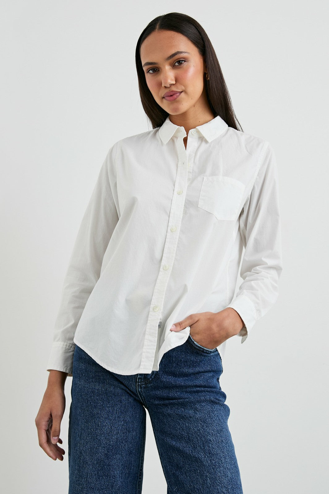 STINA SHIRT - WHITE| Rails discount